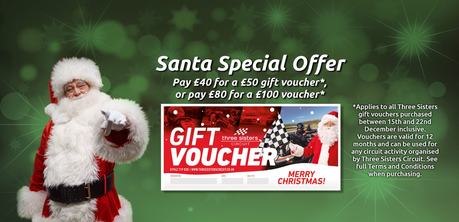 Three Sisters Karting near Manchester